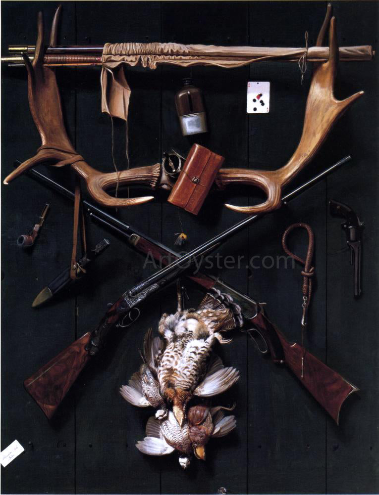 Alexander Pope Sportsman's Still Life - Canvas Print