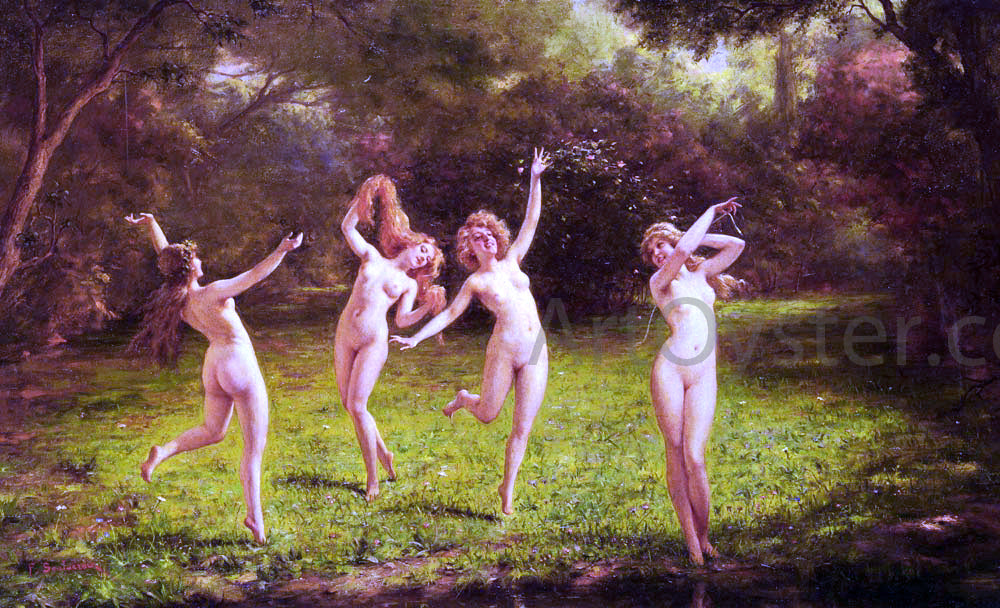Frederic Soulacroix Spring - Canvas Print