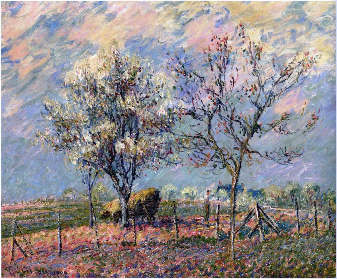 Gustave Loiseau Spring - Canvas Print