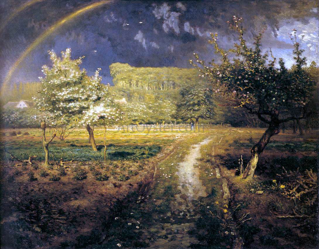 Jean-Francois Millet Spring - Canvas Print