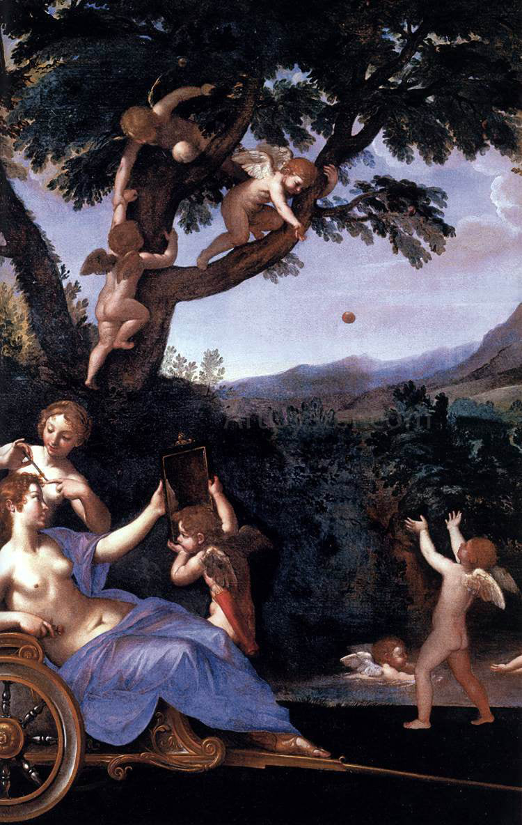 Francesco Albani Spring (detail) - Canvas Print