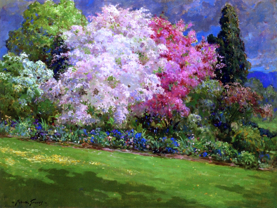 Abbott Fuller Graves Spring Garden, Kennebunkport - Canvas Print