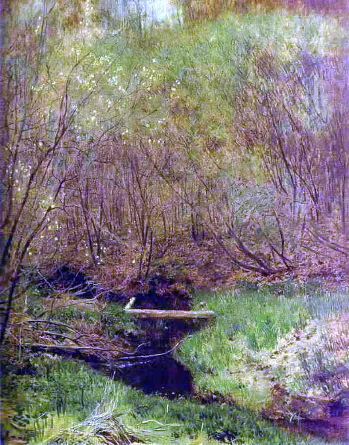 Isaac Ilich Levitan Spring in the Forest - Canvas Print