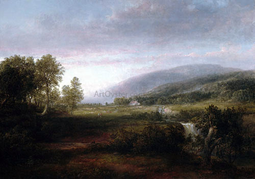 Thomas Doughty Spring Landscape - Canvas Print