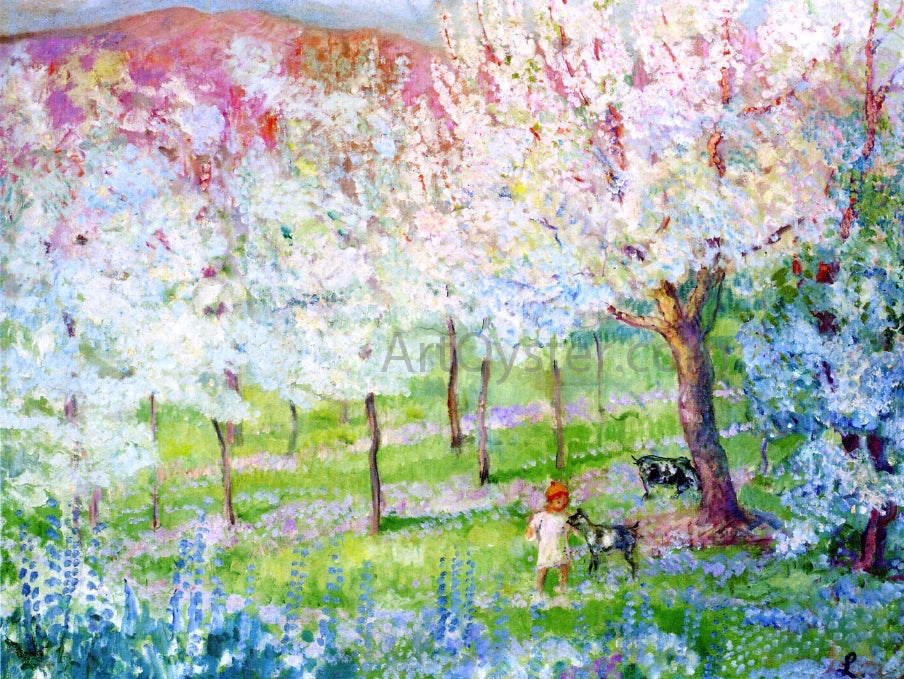 Henri Lebasque Spring Landscape - Canvas Print