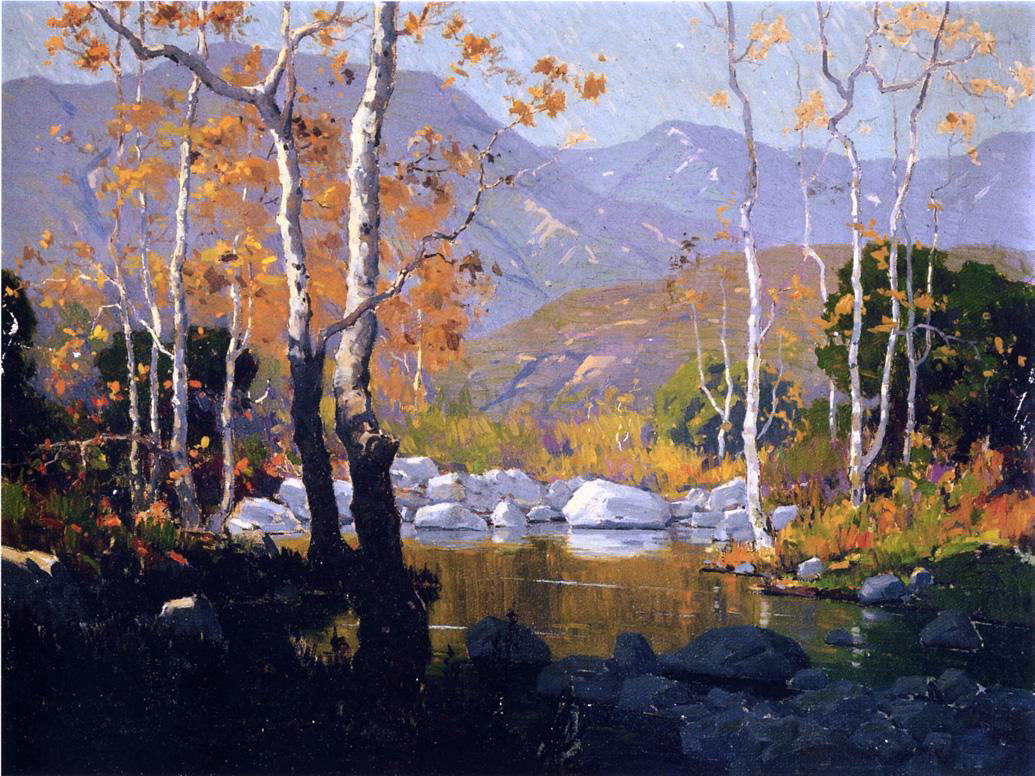 Elmer Wachtel Spring Landscape - Canvas Print