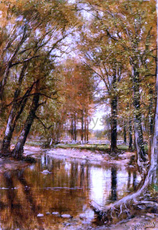 Thomas Worthington Whittredge Spring on the River - Canvas Print