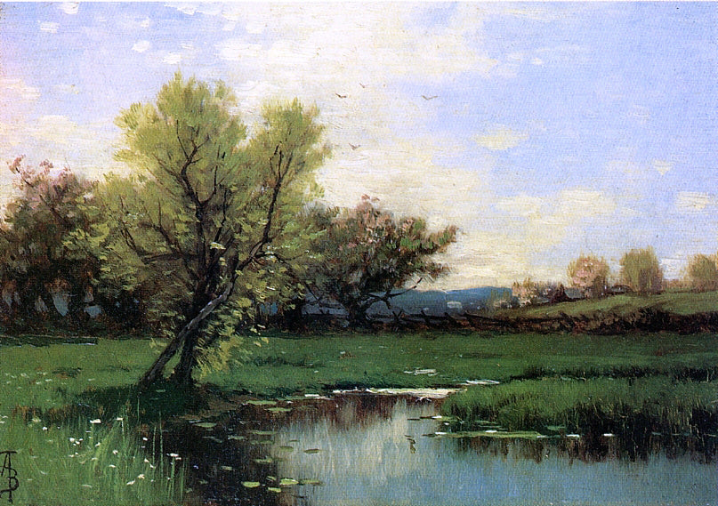 Alfred Thompson Bricher Springtime - Canvas Print