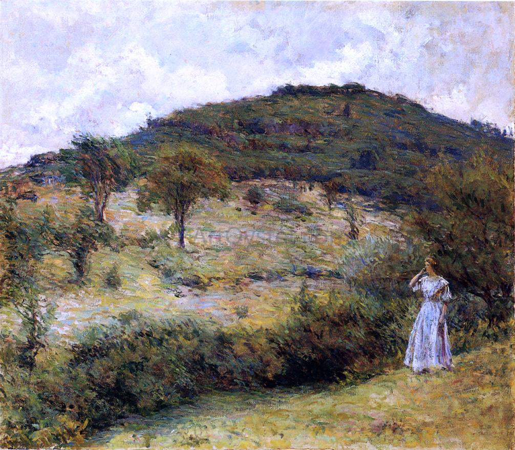 Robert Lewis Reid Springtime Stroll - Canvas Print