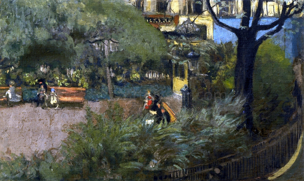 Edouard Vuillard A Square Berlioz (also known as La Place Vintimille) - Canvas Print