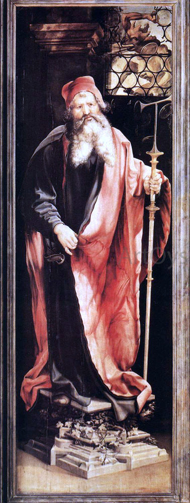 Matthias Grunewald St Anthony the Hermit - Canvas Print