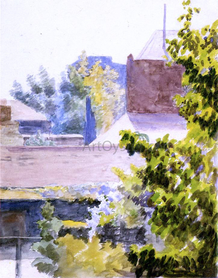 Thomas Pollock Anschutz St. Cloud near Paris - Canvas Print