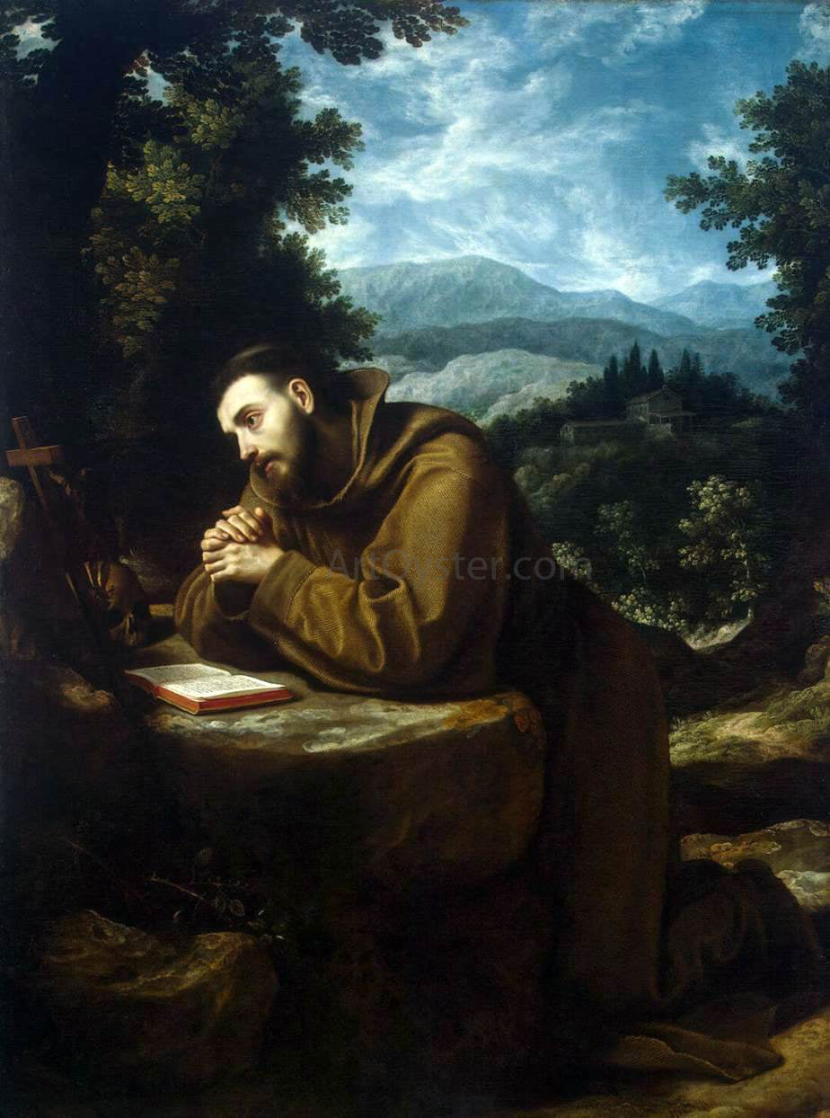 Cigoli St Francis - Canvas Print