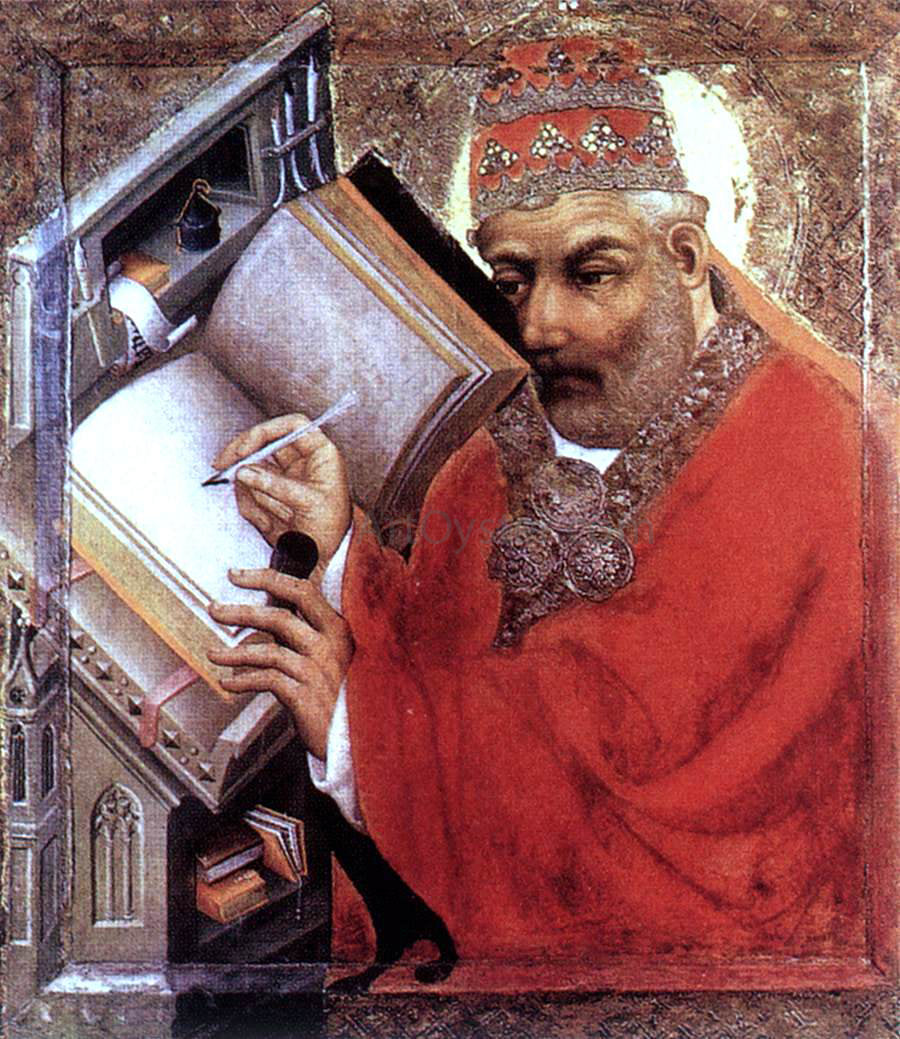 Master Theoderic St Gregory - Canvas Print