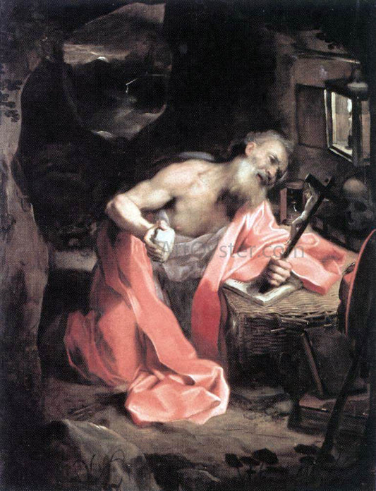 Federico Fiori Barocci St Jerome - Canvas Print