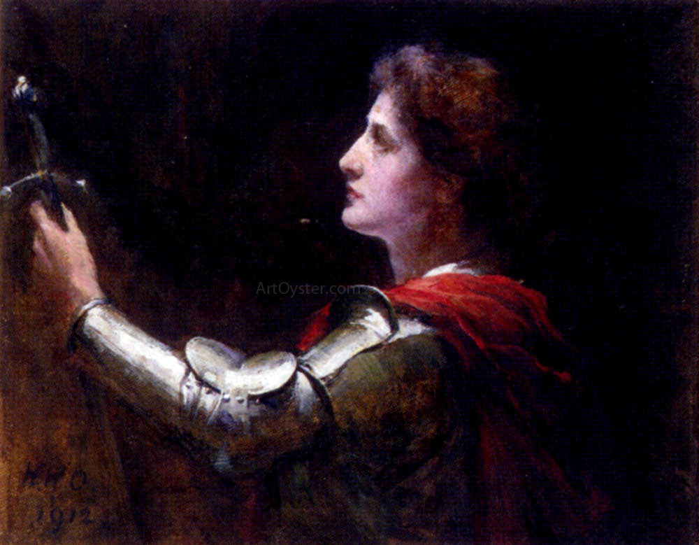 Walter William Ouless St. Joan of Arc - Canvas Print