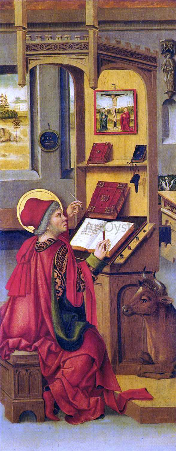 Gabriel Malesskircher St Luke - Canvas Print