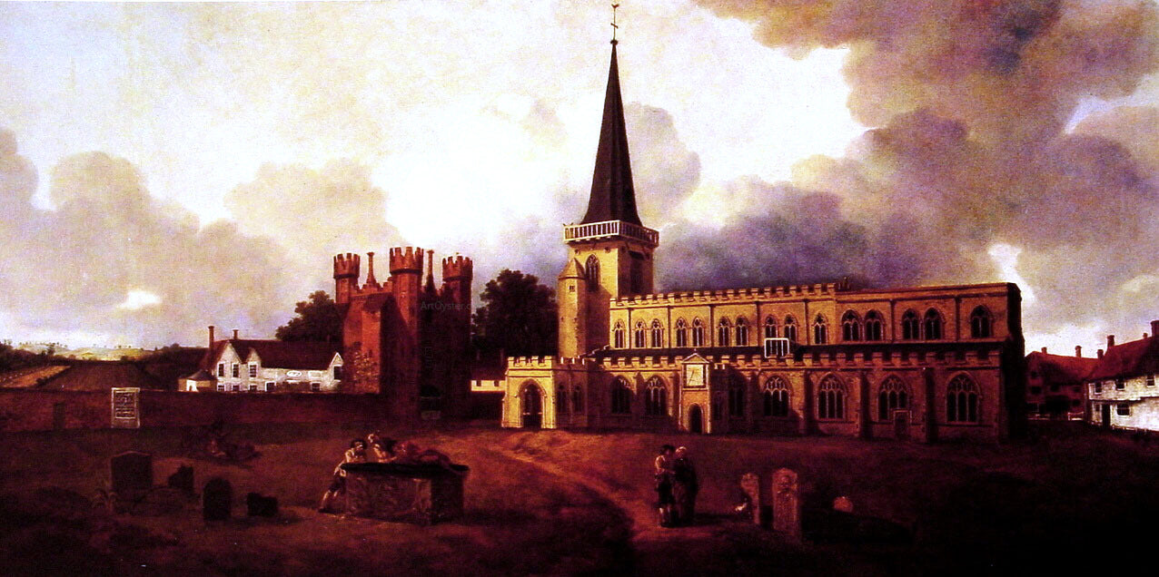 Thomas Gainsborough St. Mary's Church, Hadleigh - Canvas Print