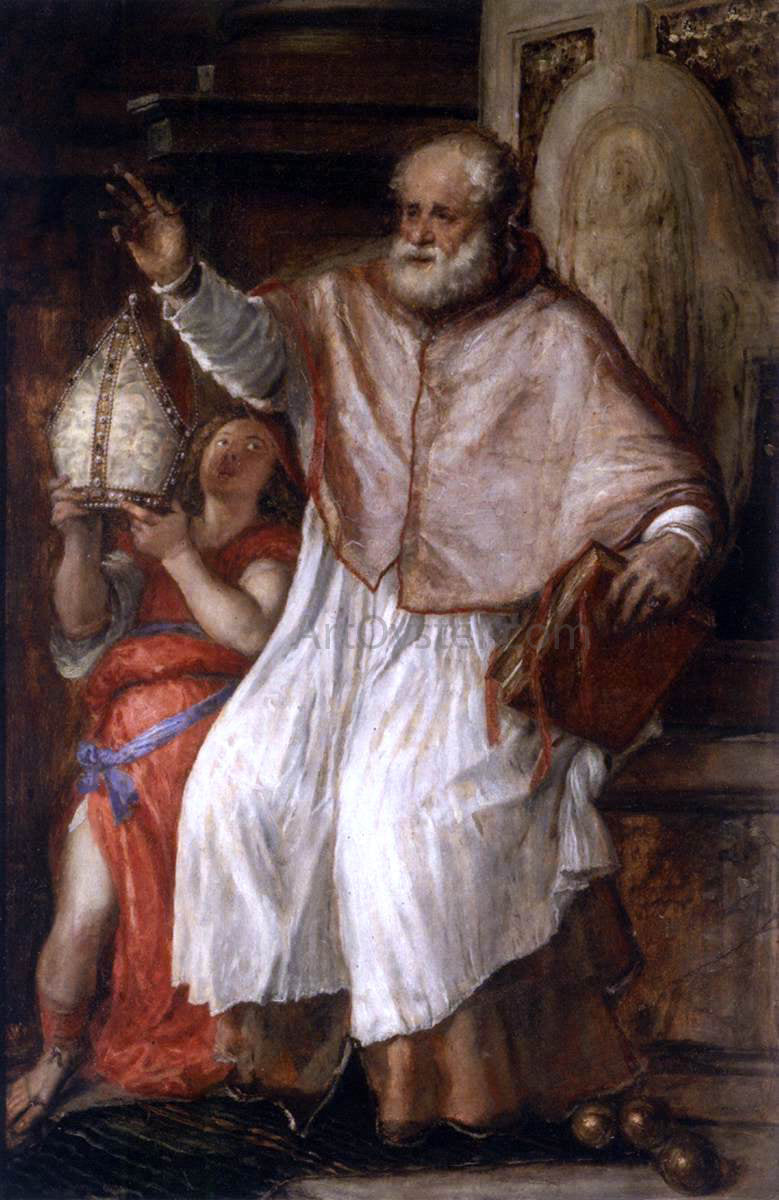 Titian St Nicholas - Canvas Print