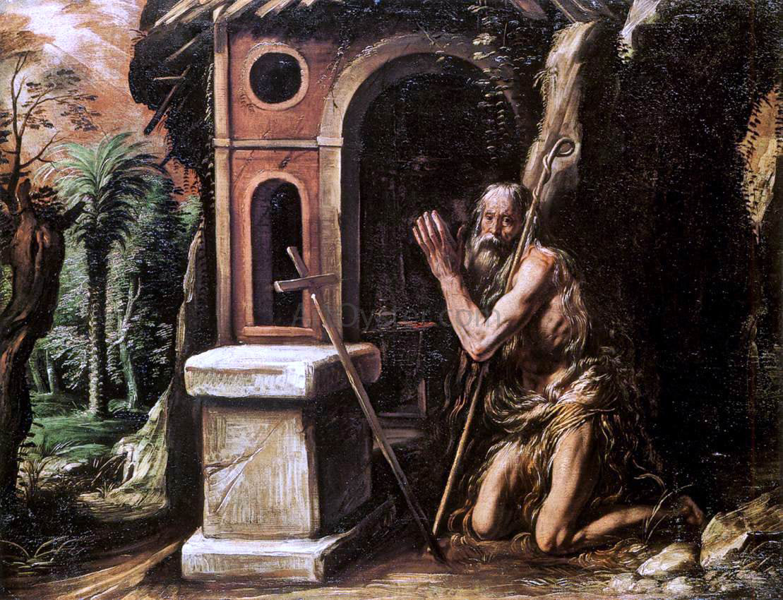 Tanzio Da Varallo St Onofrio - Canvas Print
