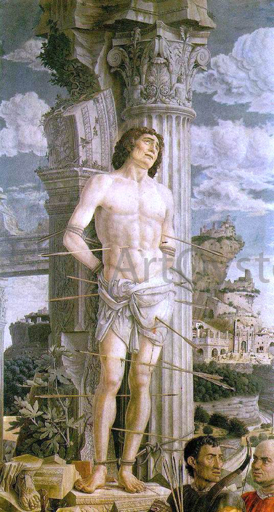 Andrea Mantegna St Sebastian - Canvas Print
