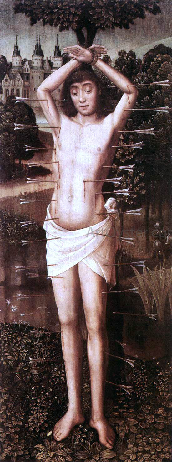 Master lucy Legend St Sebastian - Canvas Print