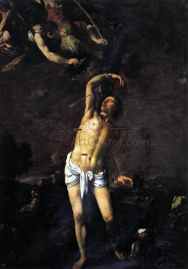 Pedro Orrente St Sebastian - Canvas Print