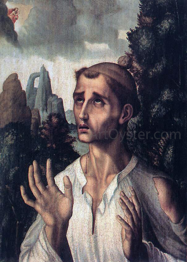 Luis De Morales St Stephen - Canvas Print