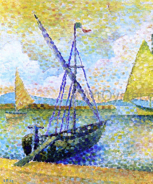Leon Portau St. Tropez - Canvas Print