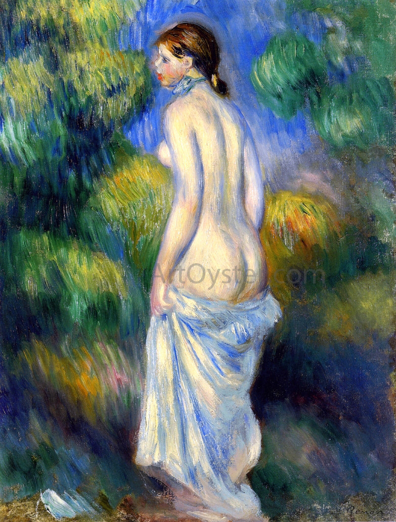 Pierre Auguste Renoir Standing Nude - Canvas Print