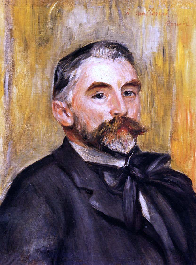 Pierre Auguste Renoir Stephane Mallarme - Canvas Print