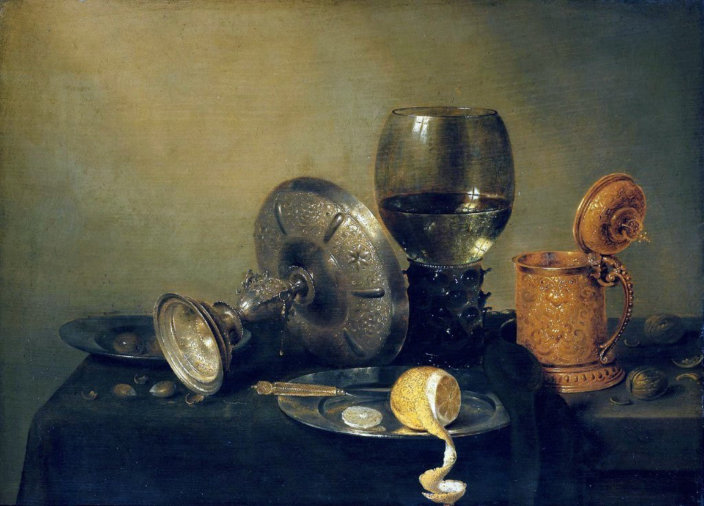 Willem Claesz Heda Still Life - Canvas Print
