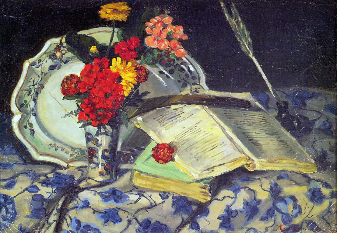 Armand Guillaumin Still Life - Canvas Print