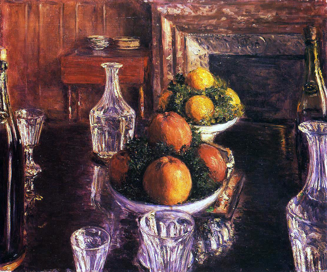 Gustave Caillebotte Still Life - Canvas Print