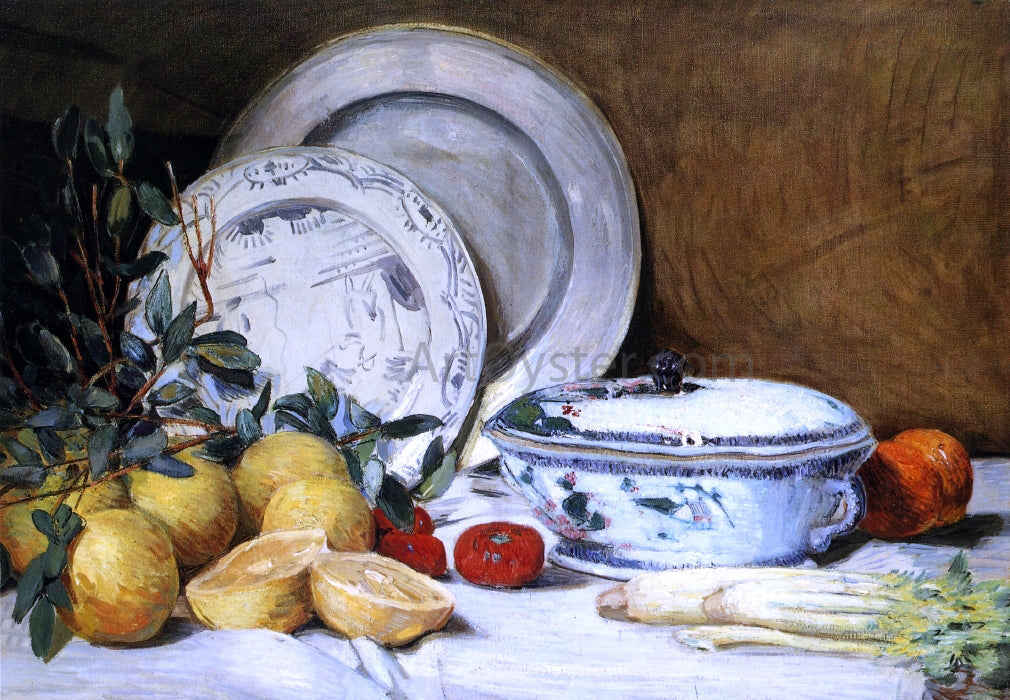 Julian Alden Weir Still LIfe - Canvas Print