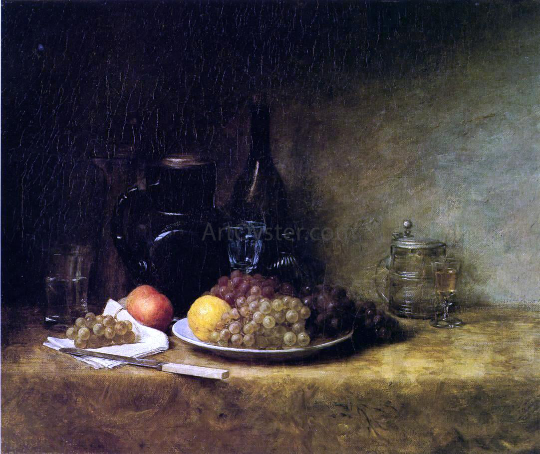 John Ottis Adams Still Life - Canvas Print