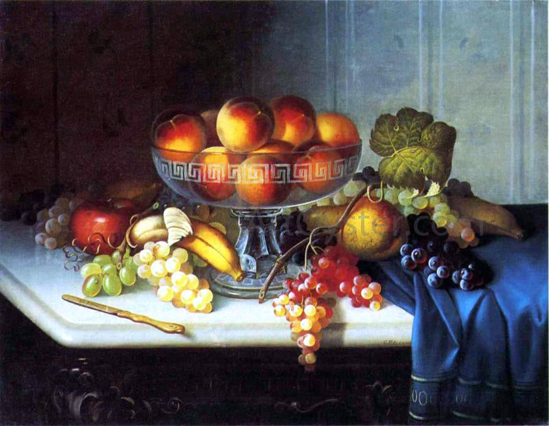 Carducius Plantagenet Ream Still Life, Fruit and Knife - Canvas Print