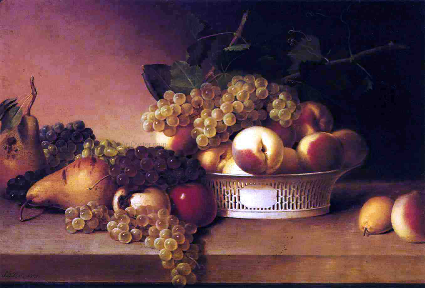 James Peale Still Life No. 2 - Canvas Print