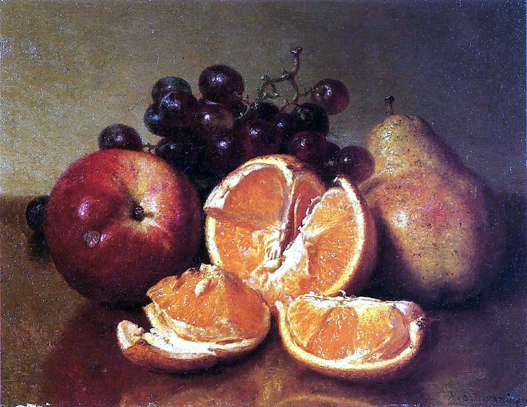 Robert Spear Dunning Still Life of Fruit - Canvas Print
