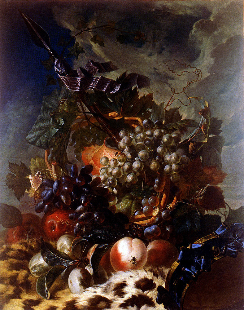 Luis Paret Y Alcazar Still Life of Fruit - Canvas Print