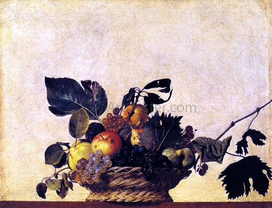 Caravaggio Still Life with a Basket of Fruit - Canvas Print