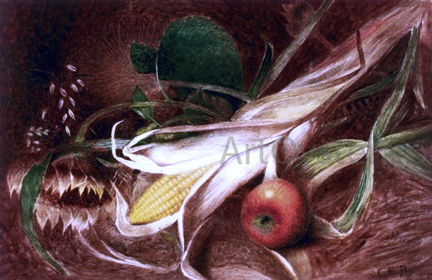 Charles Ethan Porter Still LIfe with Corn - Canvas Print