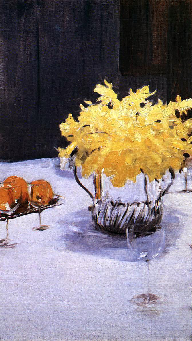 John Singer Sargent Still Life with Daffodils - Canvas Print