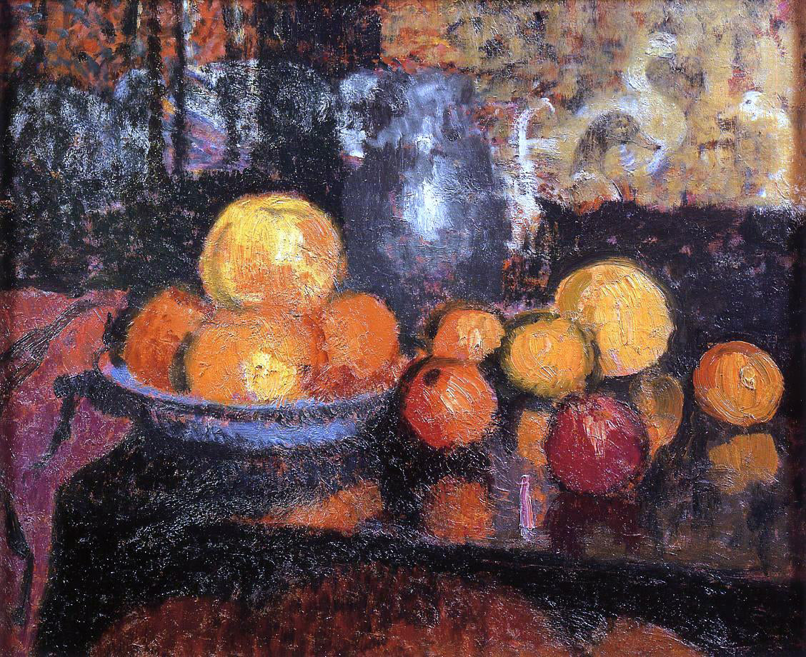 Georges Lemmen Still Life with Fruit - Canvas Print