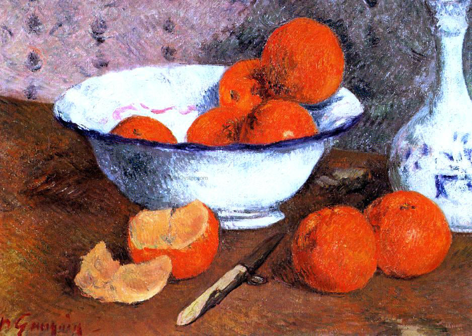 Paul Gauguin Still Life with Oranges - Canvas Print