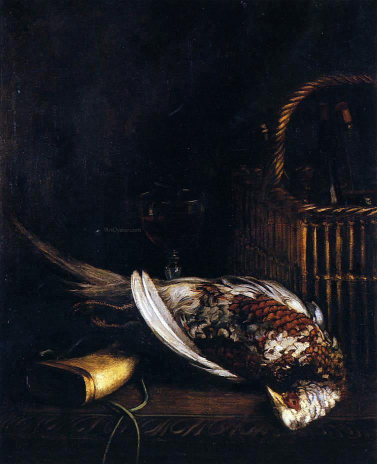 Claude Oscar Monet Still Life with Pheasant - Canvas Print