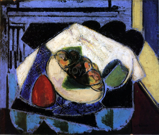 Alfred Henry Maurer Still LIfe with Red Cheese - Canvas Print