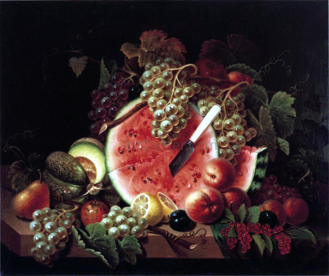 Thomas Whightman Still Life with Watermelon - Canvas Print