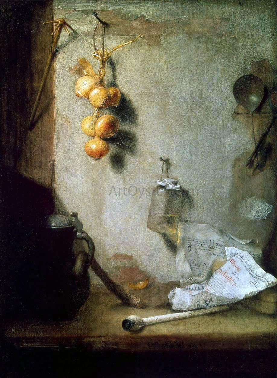 Christoph Paudiss Still-Life - Canvas Print