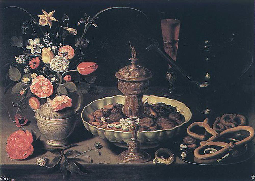Clara Peeters Still-Life - Canvas Print